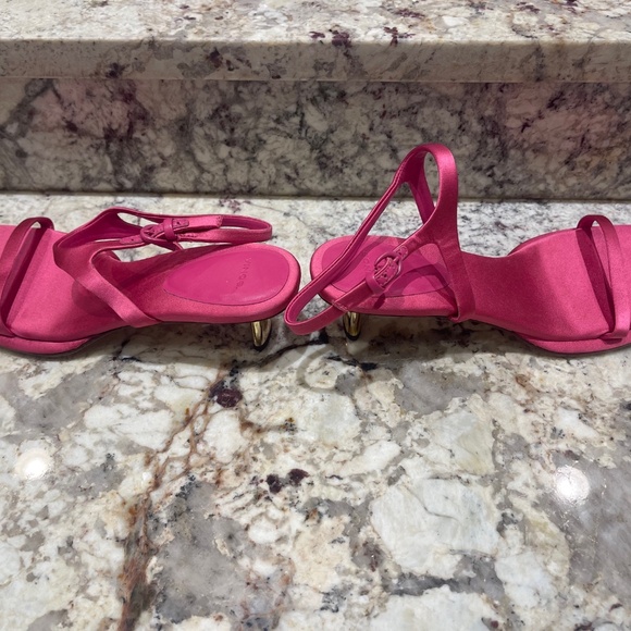 New w/out box - Vince Pink Ester Ankle Strap Sandals - Size 7M - Picture 7 of 16